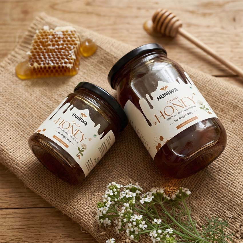 Ajwain Flora Honey | Raw Ajwain Farm Honey