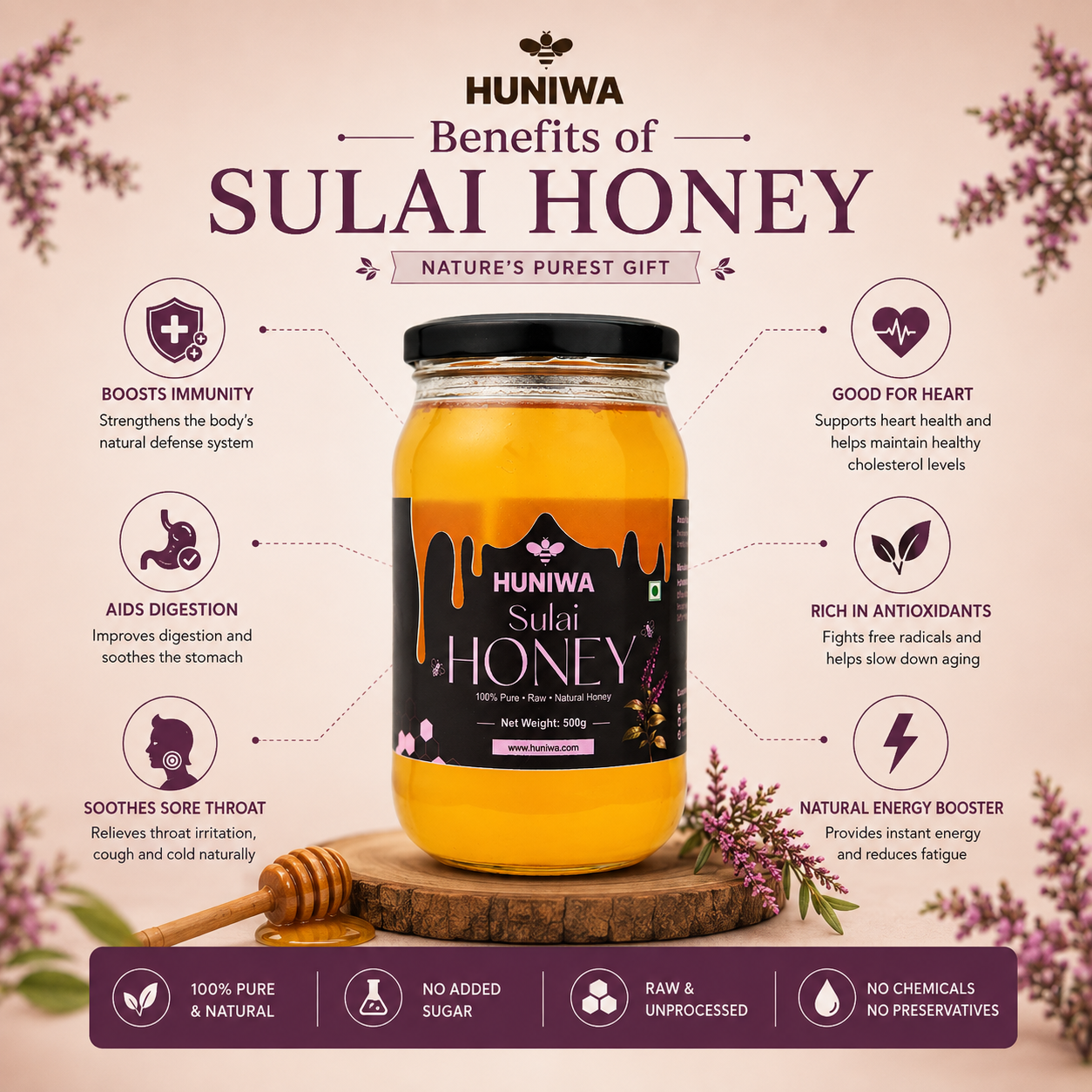 Sulai Honey | Sulai Flora Honey