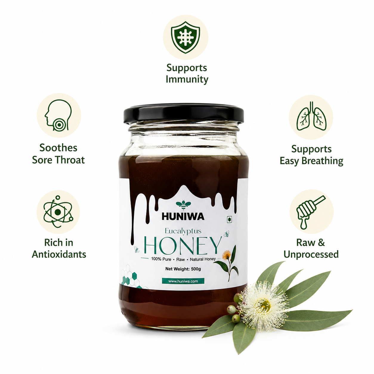 Eucalyptus Honey | Pure & Natural Eucalyptus Honey